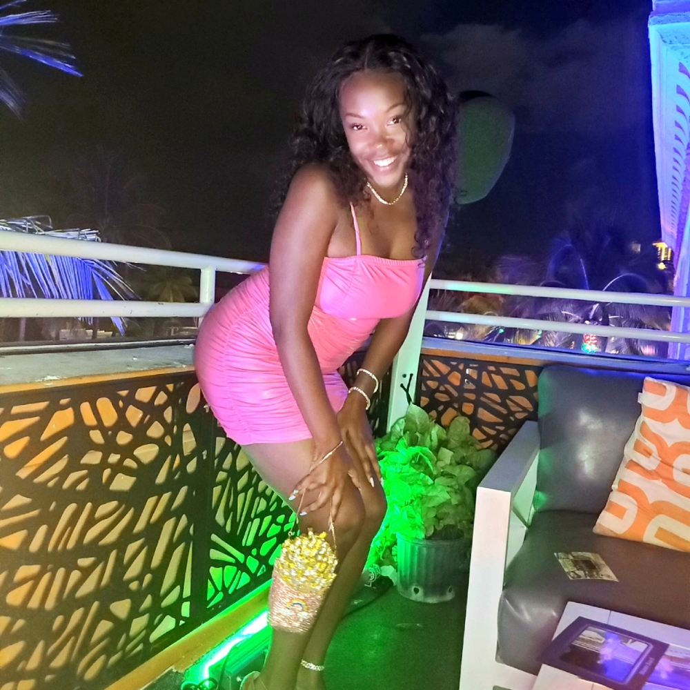 Pink Mini Dress